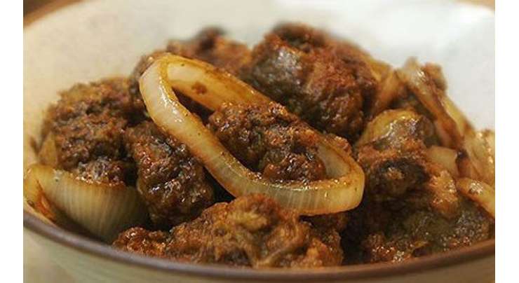 Halki Bhuni Kaleji Sauce Main Recipe In Urdu