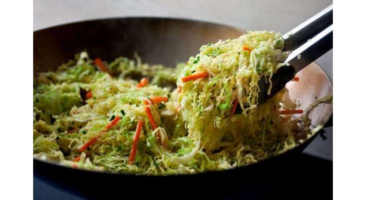 Stir Fried Cabbage Recipe In Urdu