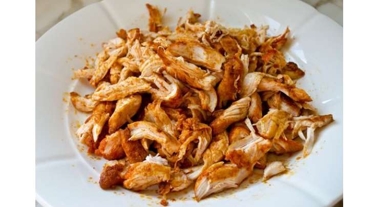 Shredded Chicken Seam Sed Kay Saath Recipe In Urdu