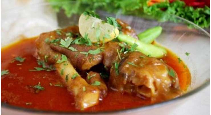 Baray Kay Paye (Beef Trotters) Recipe In Urdu