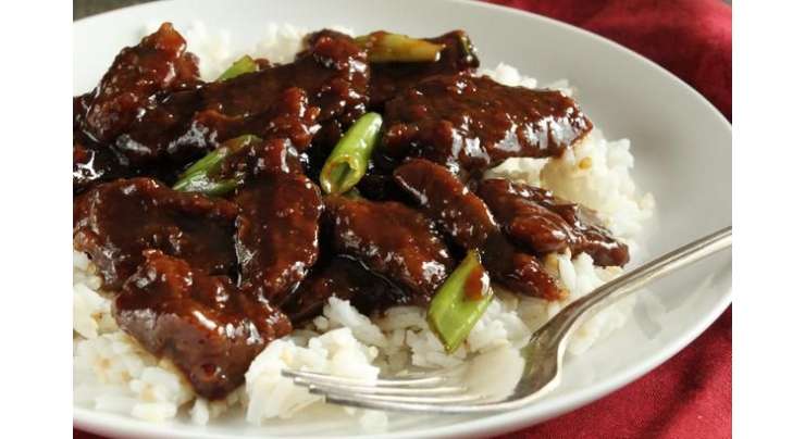 Mongolian Meat Recipe In Urdu