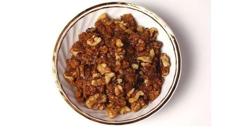 Akhrot Pudding Recipe In Urdu
