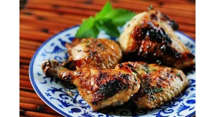 Roast Elaichi Chicken (Roast Cardamom Chicken) Recipe In Urdu