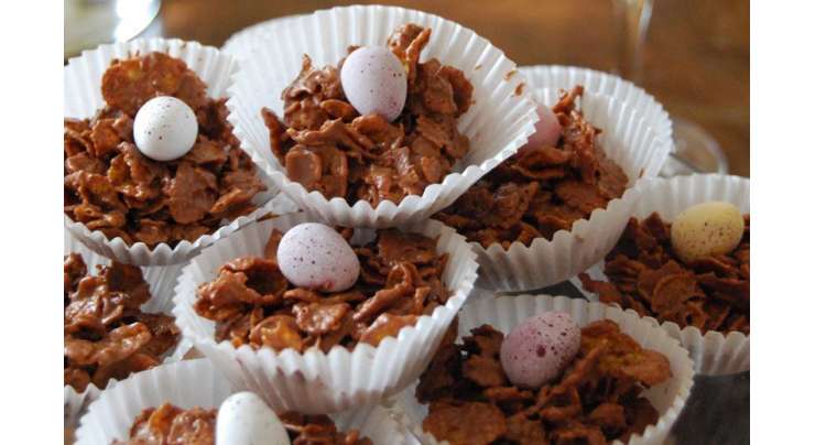 Chocolate Cornflake Cake Recipe In Urdu