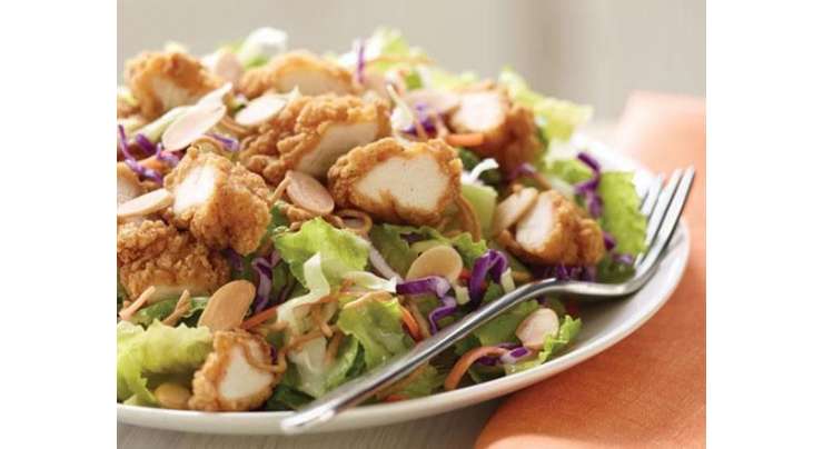 Chicken Masala Dar Salad Recipe In Urdu