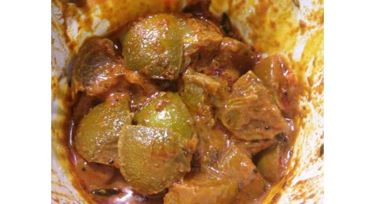 Achar Shalgam Tail Wala Recipe In Urdu