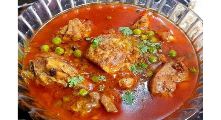 Matar Mutton Masala Recipe In Urdu