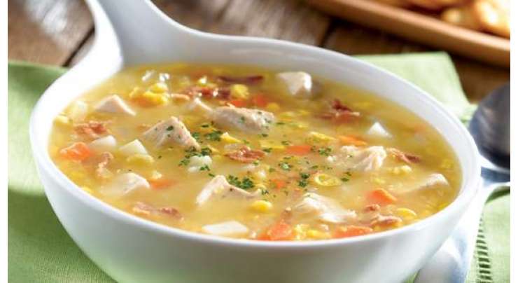 Tasty Corn Soup Recipe In Urdu