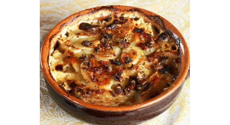 Mushroom And Potato Casserole Recipe In Urdu