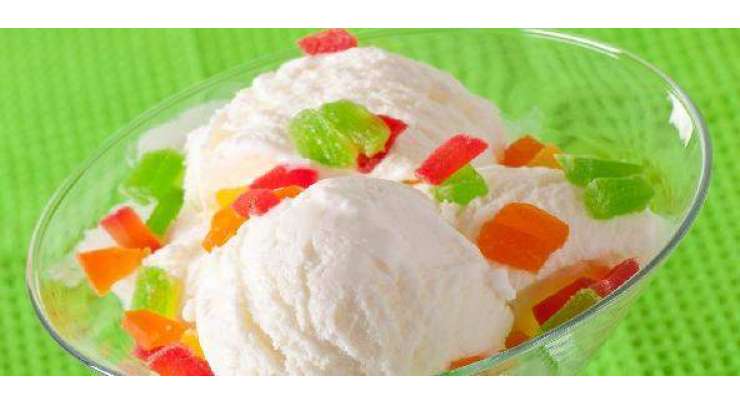 Tutti Frutti Ice Cream Recipe In Urdu