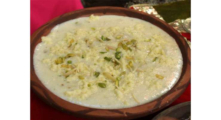 Khoye Ki Firni Recipe In Urdu