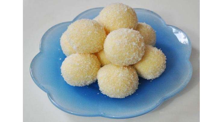 Coconut Sweet Balls Recipe In Urdu