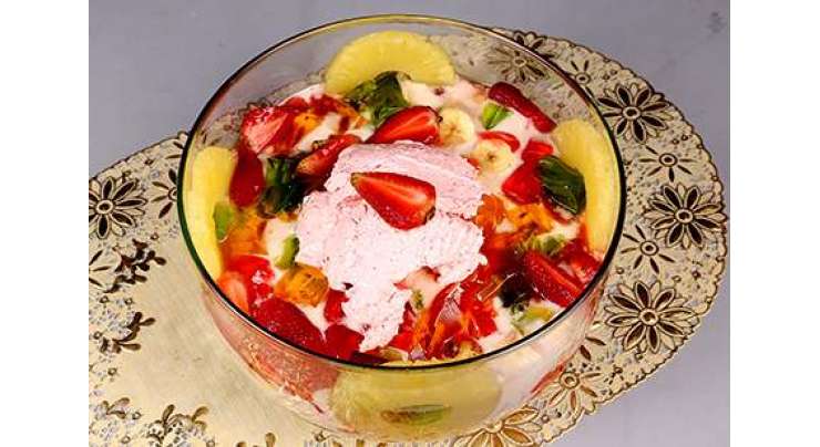 Ice Cream And Jelly Custard Recipe In Urdu