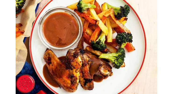 Chicken Wings With Vegetables Recipe In Urdu