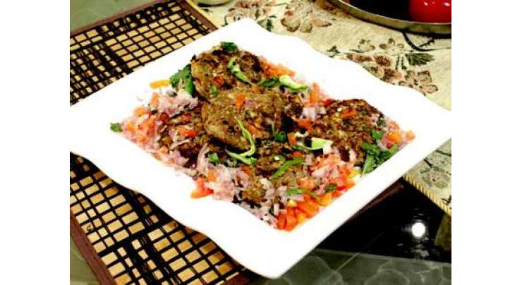 Grilled Chapli Kabab Recipe In Urdu