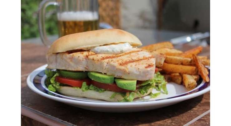 Fish Sandwich Dosa With Orange Sauce Recipe In Urdu
