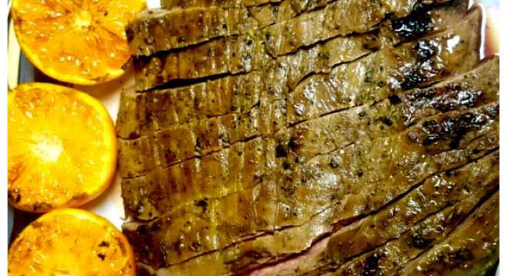 Garlic Fennel Flank Steak Recipe In Urdu