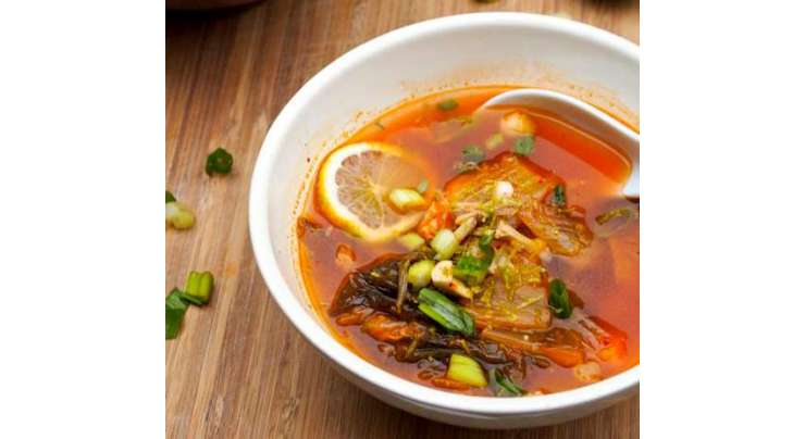 Chicken Kimchi Soup Recipe In Urdu