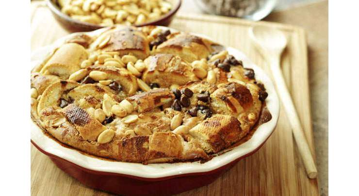 Peanut Butter Bread Pudding Recipe In Urdu