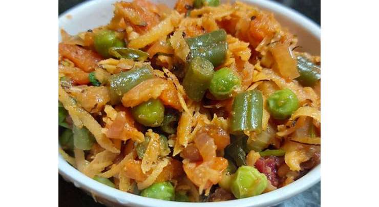 South Indian Mix Vegetable Recipe In Urdu