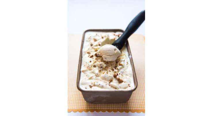 Almond Ice Cream Custard Recipe In Urdu