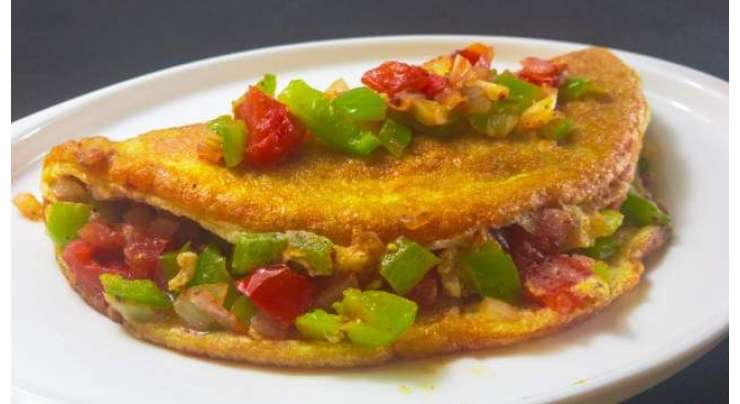 Fluffy Mexican Omelette Recipe In Urdu