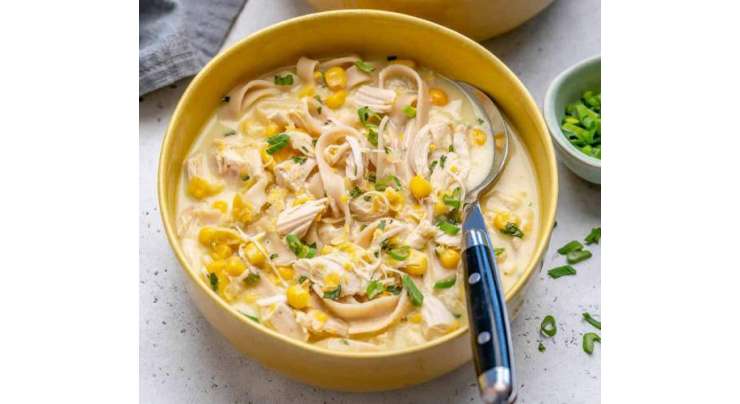 Chicken Corn Noodles Soup Recipe In Urdu