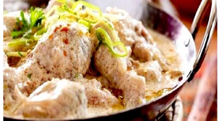 Chicken White Karahi Recipe In Urdu