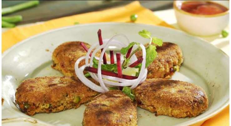 Chicken Veg Cutlets Recipe In Urdu