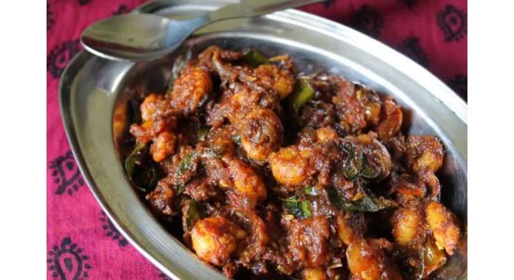 Fried Jhinga Masala Recipe In Urdu