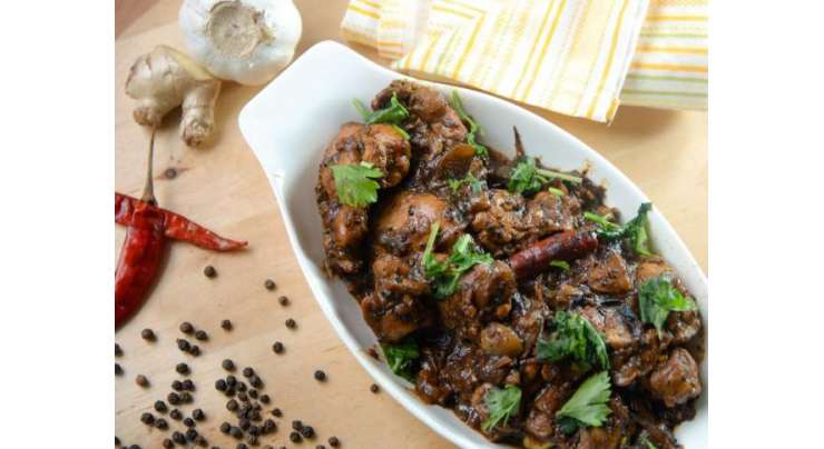 Black Pepper Chicken Recipe In Urdu