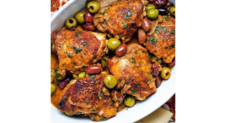 Olive Chicken Recipe In Urdu