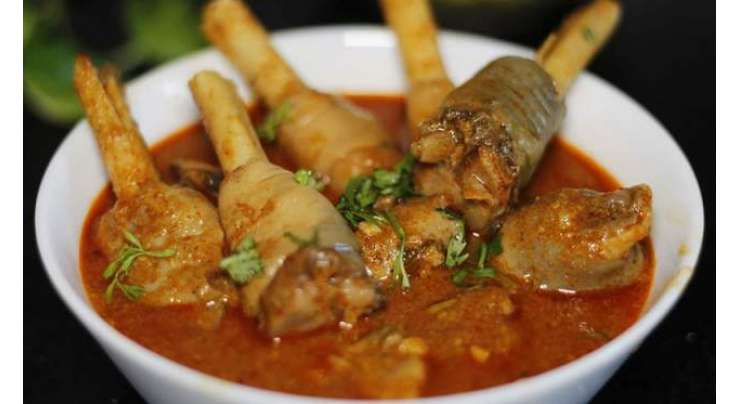 Mutton Paya Gravy Recipe In Urdu