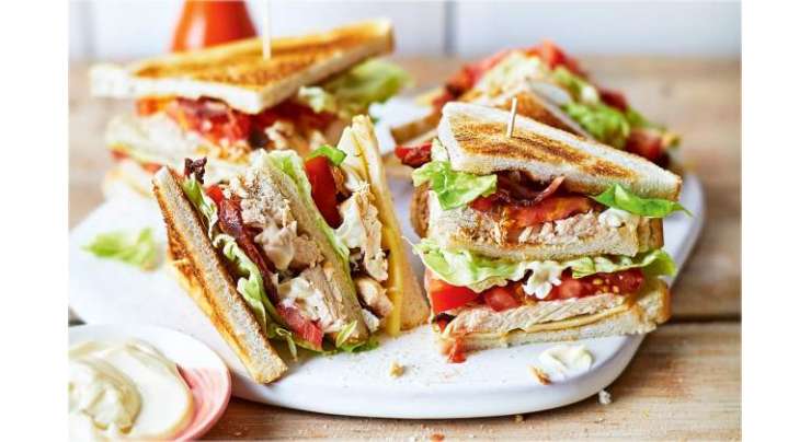 Chicken Club Sandwich Recipe In Urdu