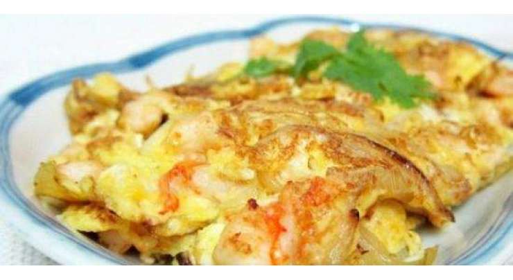 Prawns Omelet Recipe In Urdu