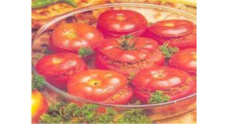 Qeema Bhare Tomato Recipe In Urdu