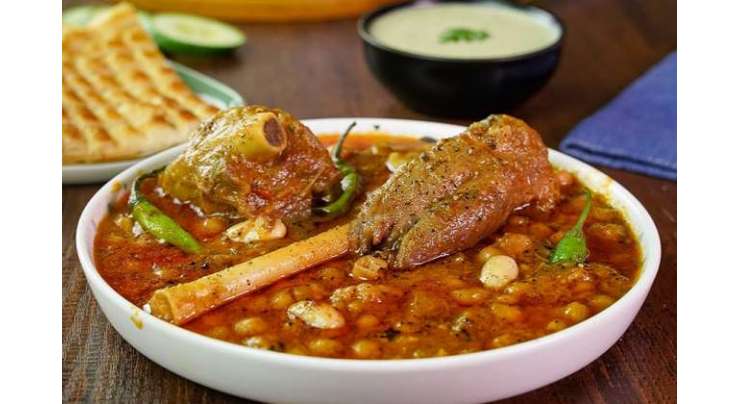 Mutton Chanay Recipe In Urdu