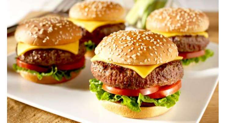 Beef Cheese Burger Recipe In Urdu