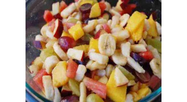 Khati Meethi Mix Fruit Chaat Recipe In Urdu