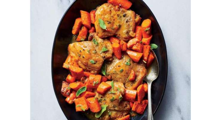 Carrots Chicken Recipe In Urdu