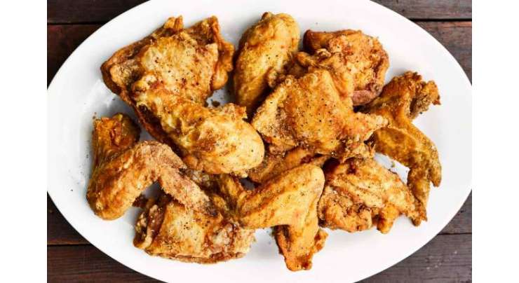 Khara Fried Chicken Recipe In Urdu