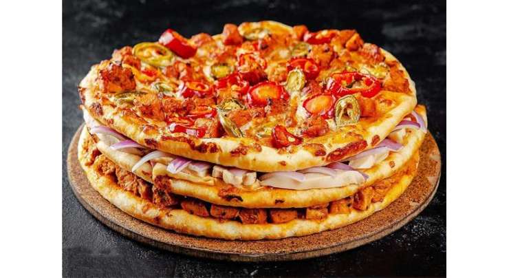 Three Layer Pizza Recipe In Urdu