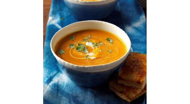 Cream Of Tomato And Carrot Soup Recipe In Urdu