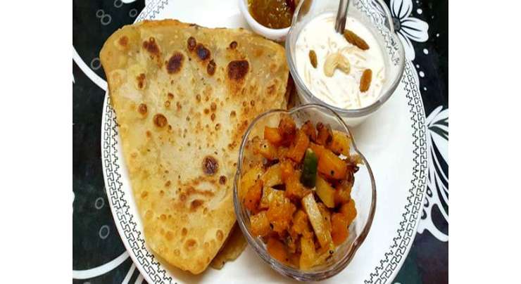 Aam Ka Achari Paratha Recipe In Urdu