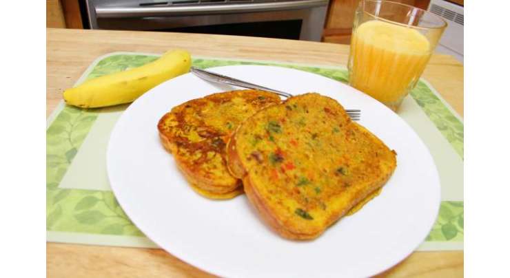 Spicy Omelette Toast Recipe In Urdu