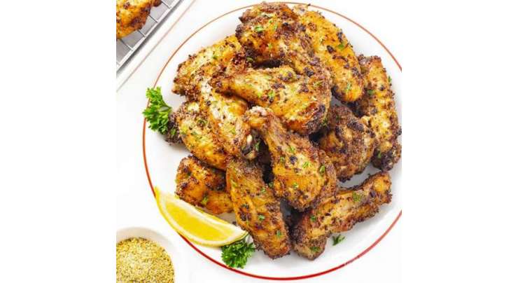 Lemon Fried Chicken Wings Recipe In Urdu