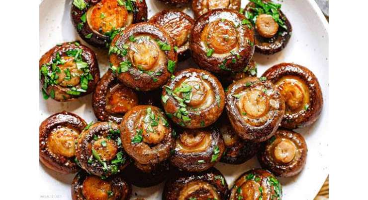 Garlic Mushrooms Recipe In Urdu