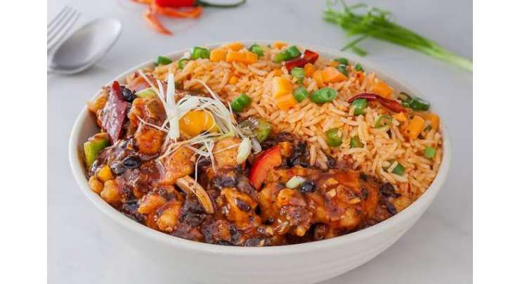 Schezwan Fried Rice Recipe In Urdu