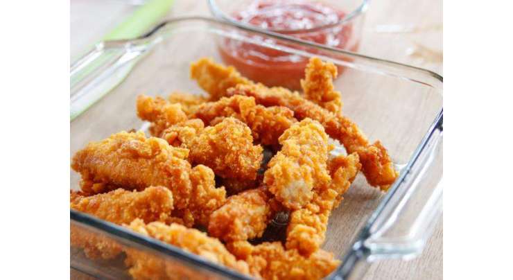 Crunchy Chicken Finger Recipe In Urdu
