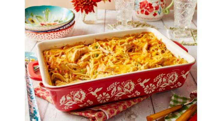 Spaghetti With Chicken Karahi Recipe In Urdu